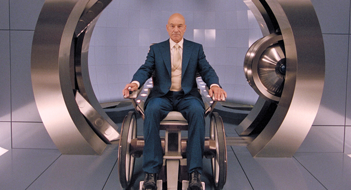 Patrick Stewart in X-Men 2