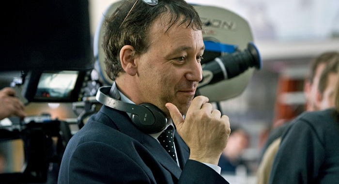 Sam Raimi on the set of Drag Me to Hell