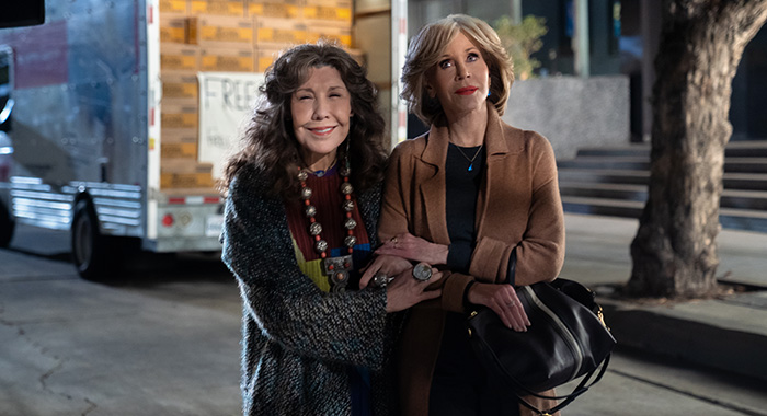 GRACE AND FRANKIE - Lily Tomlin and Jane Fonda