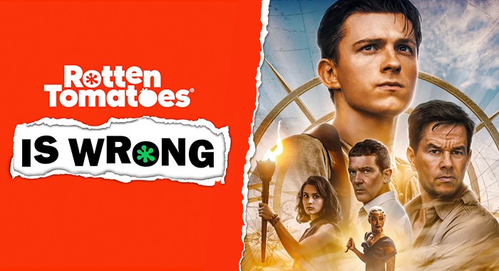 “Rotten Tomatoes Is Wrong” About… Uncharted | Rotten Tomatoes