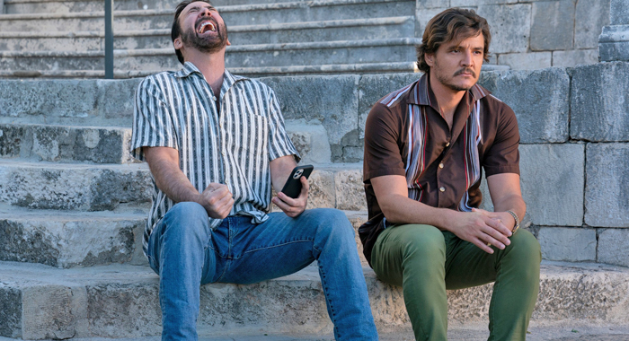 Nicolas Cage and Pedro Pascal in The Unbearable Weight of Massive Talent