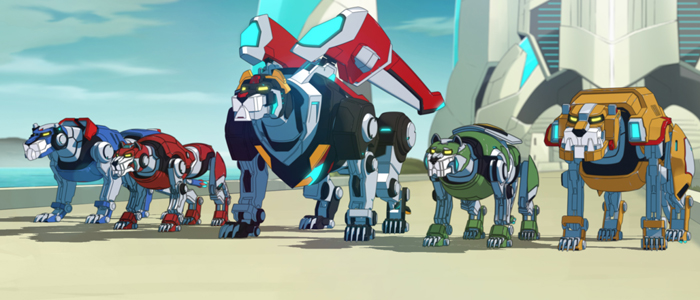 Image from Netflix series Voltron: Legendary Defender