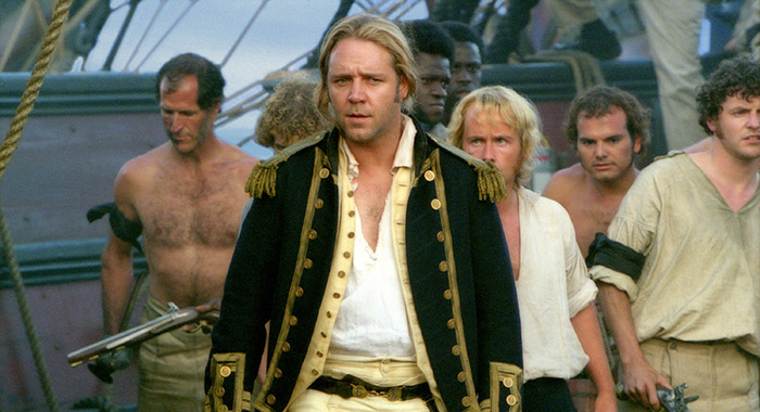 MASTER AND COMMANDER, Russell Crowe