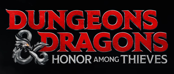 Title treatment for Dungeons & Dragons: Honor Among Thieves