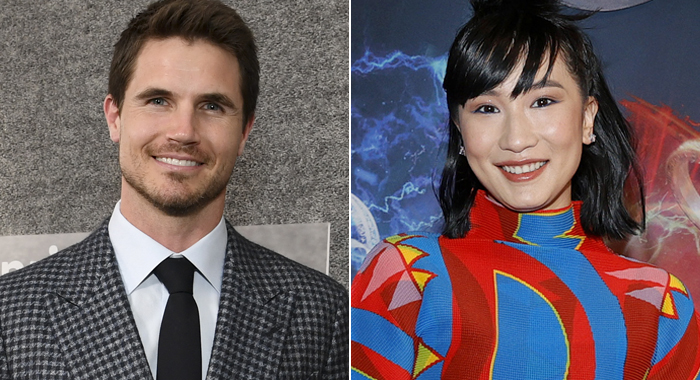 Robbie Amell and Meng'er Zhang