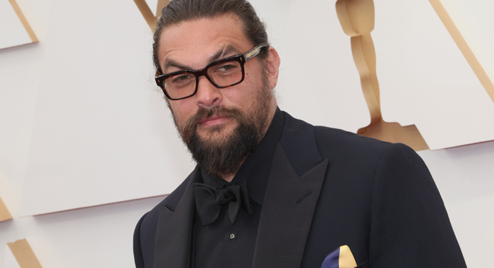 Jason Momoa attends the 94th Academy Awards