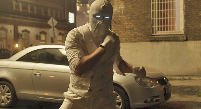 Oscar Isaac as Mr. Knight in Moon Knight