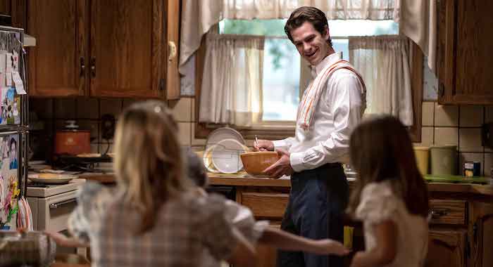 UNDER THE BANNER OF HEAVEN — “Rightful Place” Episode 2 (Airs Thursday, April 28th) — Pictured: Andrew Garfield as Jeb Pyre. CR: Michelle Faye/FX