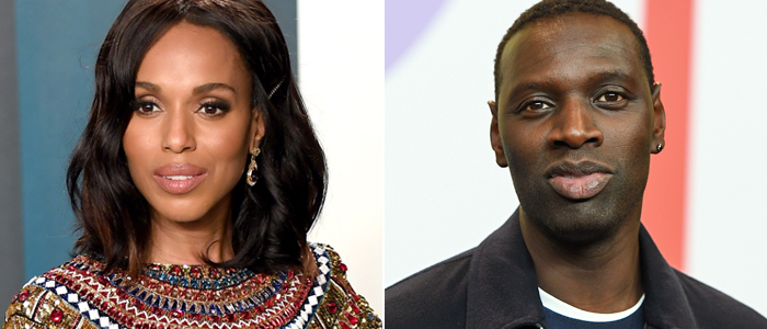 Kerry Washington and Omar Sy