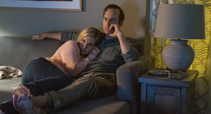 Bob Odenkirk and Rhea Seehorn in Better Call Saul _ Season 6