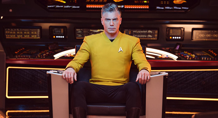 Anson Mount in STAR TREK: STRANGE NEW WORLDS.