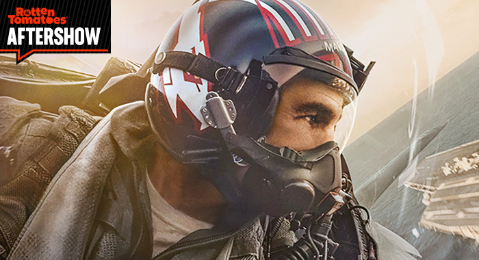 Tom Cruise on the IMAX poster for Top Gun: Maverick