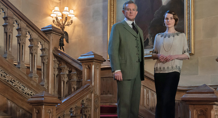 Hugh Bonneville and Michelle Dockery in Downton Abbey: A New Era