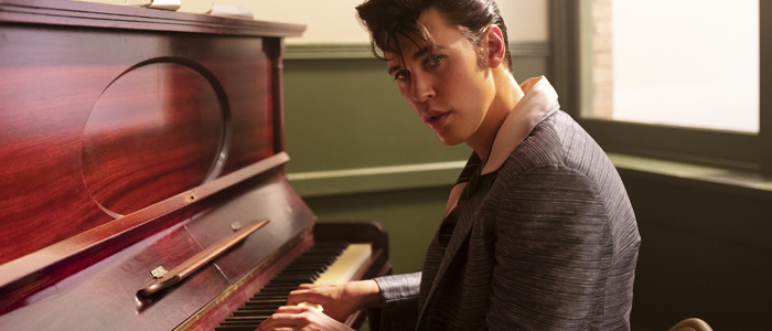 Austin Butler as Elvis Presley in Elvis (2022)