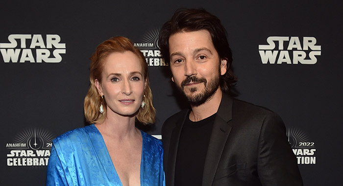 Genevieve O'Reilly and Diego Luna