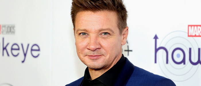 Jeremy Renner at a New York fan screening of Marvel's Hawkeye