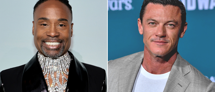 Billy Porter and Luke Evans