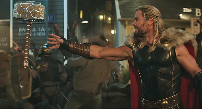 Chris Hemsworth in Thor: Love and Thunder