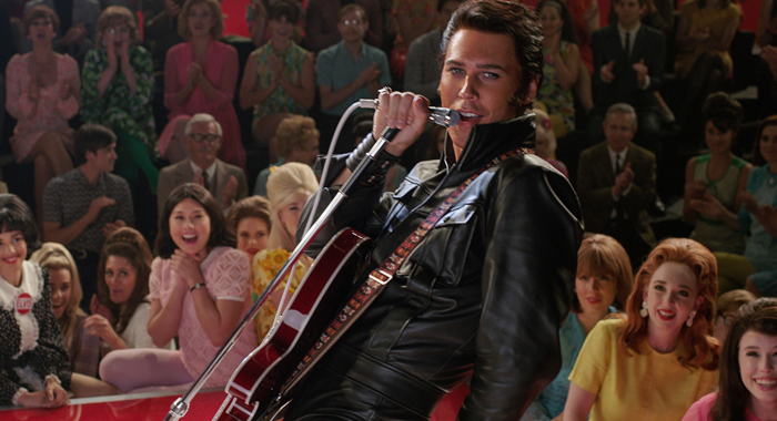 Austin Butler as Elvis in Elvis (2022)