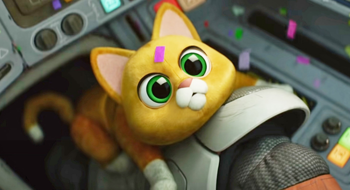 Peter Sohn as the voice of Sox the cat in Lightyear (2022)