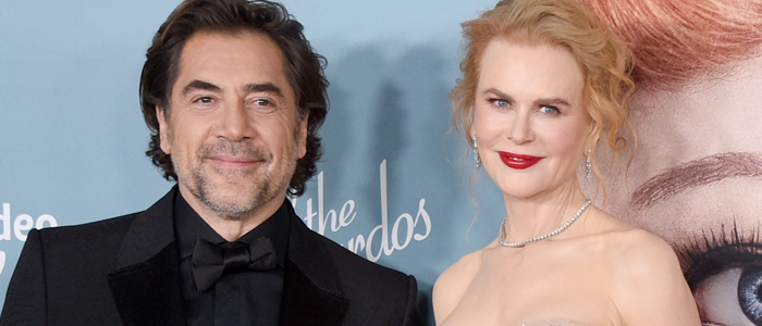 Javier Bardem and Nicole Kidman at the LA premiere of Being the Ricardos (2021)