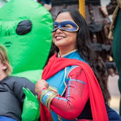 Ms. Marvel cosplayer Leana Ahmed