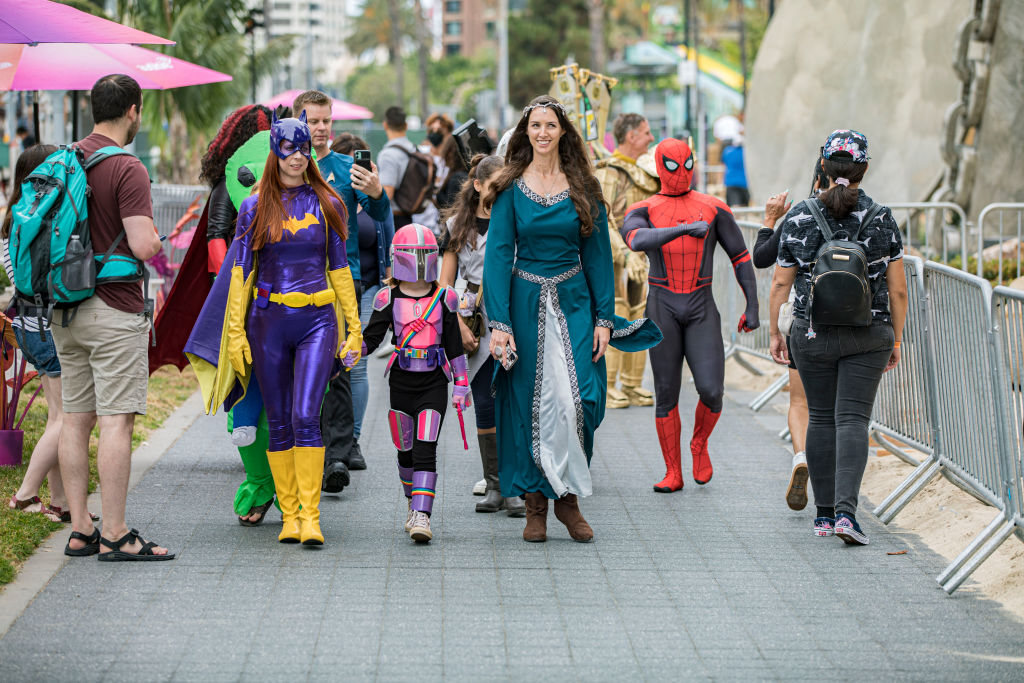 Cosplayers at 2022 Comic-Con International: San Diego