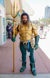 Aquaman cosplayer at 2022 Comic-Con International: San Diego