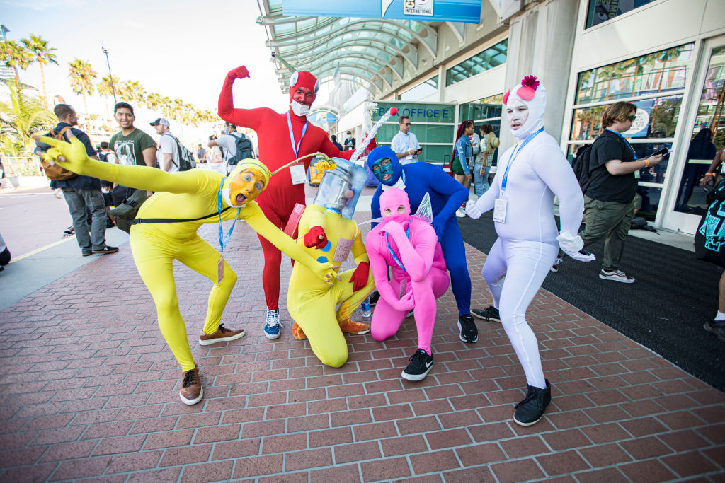 Cosplayers at 2022 Comic-Con International: San Diego