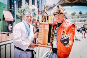Cobra Kai cosplayers at 2022 Comic-Con International: San Diego