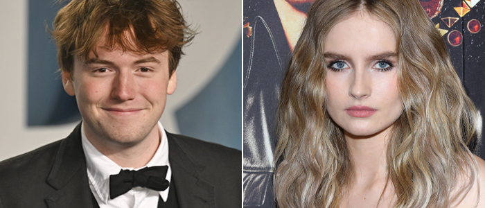 Cooper Hoffman and Olivia DeJonge