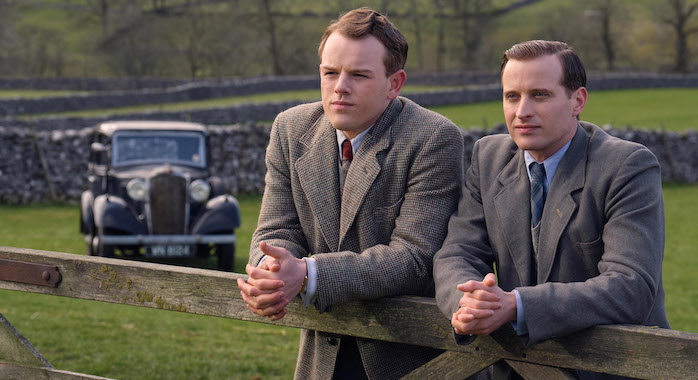 MASTERPIECE “All Creatures Great and Small” Season 2 Tristan Farnon and James Herriot