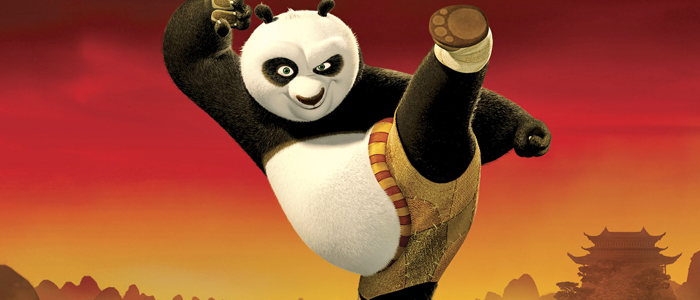 Jack Black as the voice of Po in Kung Fu Panda (2008)