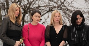Sharon Horgan, Eve Hewson, Eva Birthistle and Sarah Greene in “Bad Sisters,”