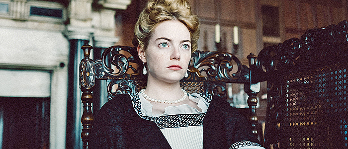 Emma Stone in The Favourite (2018)