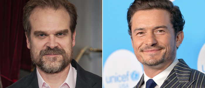 David Harbour and Orlando Bloom