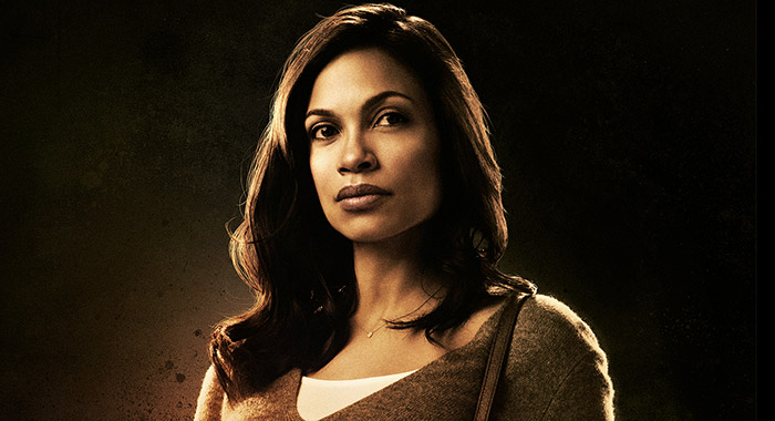 Rosario Dawson in Luke Cage Claire Temple character poster 