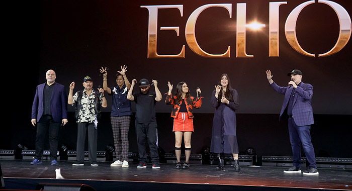 Echo cast at D23