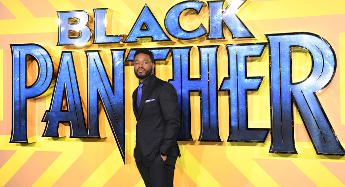 Director Ryan Coogler at the European premiere of Black Panther (2018)