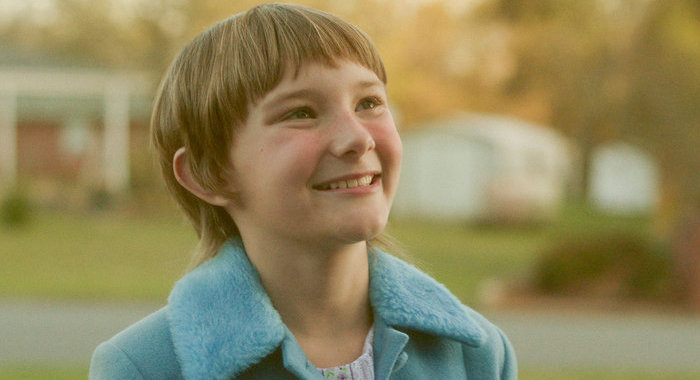 A FRIEND OF THE FAMILY -- “Horseback Riding in American Falls” Episode 101 -- Pictured: Hendrix Yancey as Young Jan Broberg -- (Photo by: Peacock)