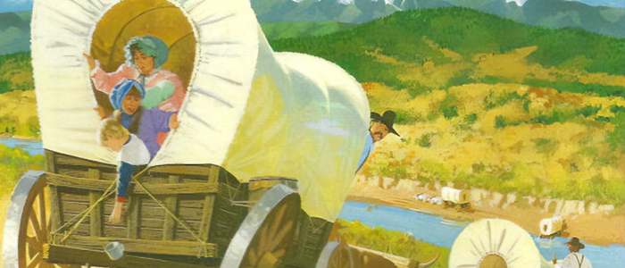 Cover art for The Oregon Trail video game