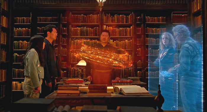 End credits stinger from Shang-Chi and the Legend of the Ten Rings