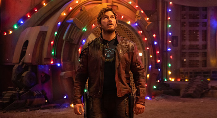 Chris Pratt in The Guardians of the Galaxy: Holiday Special