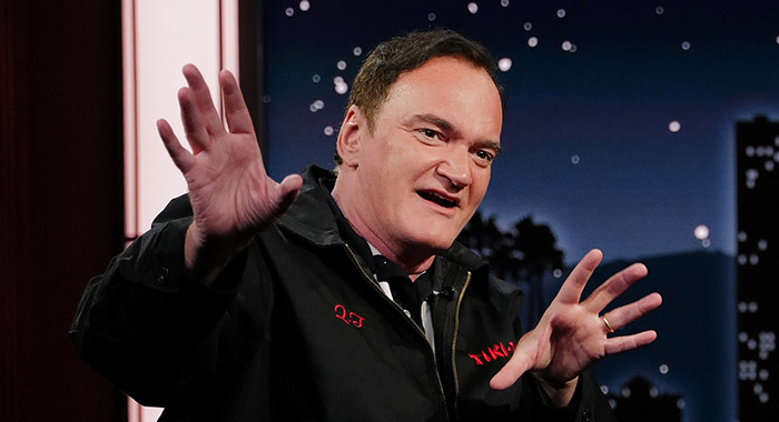 Quentin Tarantino on 10/27/22 "Jimmy Kimmel Live!"