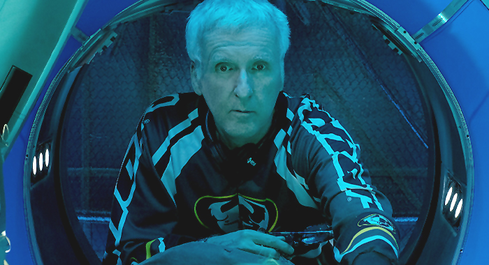 James Cameron on the set of Avatar: The Way of Water (2022)