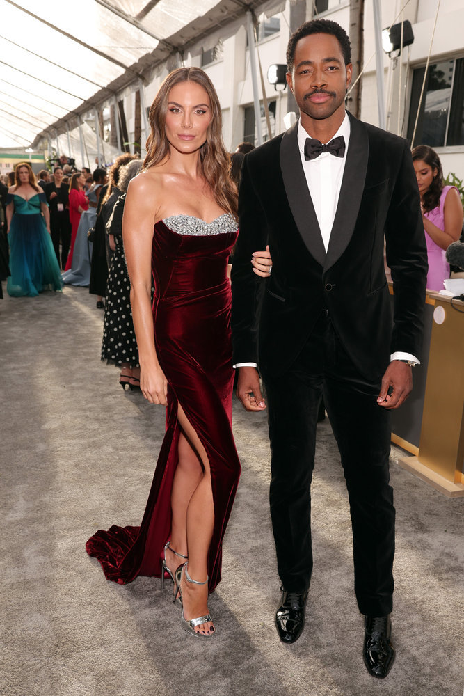 Jay Ellis and Nina Senicar