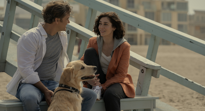 Joshua Jackson as Dan Gallagher and Lizzy Caplan as Alex Forrest in Fatal Attraction Season 1, episode 2 streaming on Paramount+, 2023. Photo Credit: Michael Moriatis/Paramount+