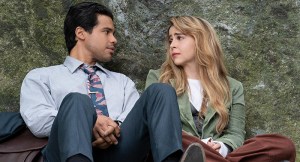 Up Here stars Carlos Valdes and Mae Whitman