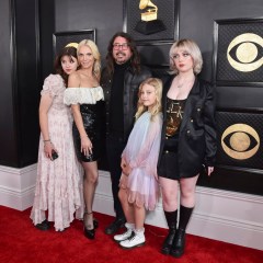 Dave Grohl and family