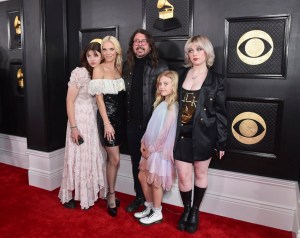 Dave Grohl and family